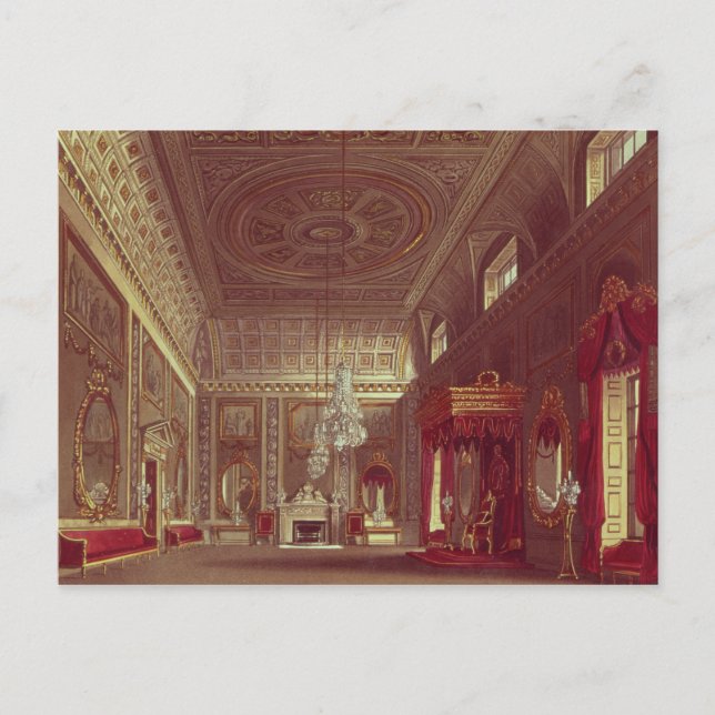 Postal El Saloon, Palacio de Buckingham (Anverso)