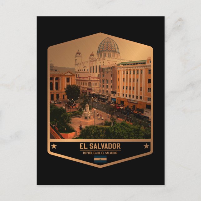 Postal El Salvador (Anverso)