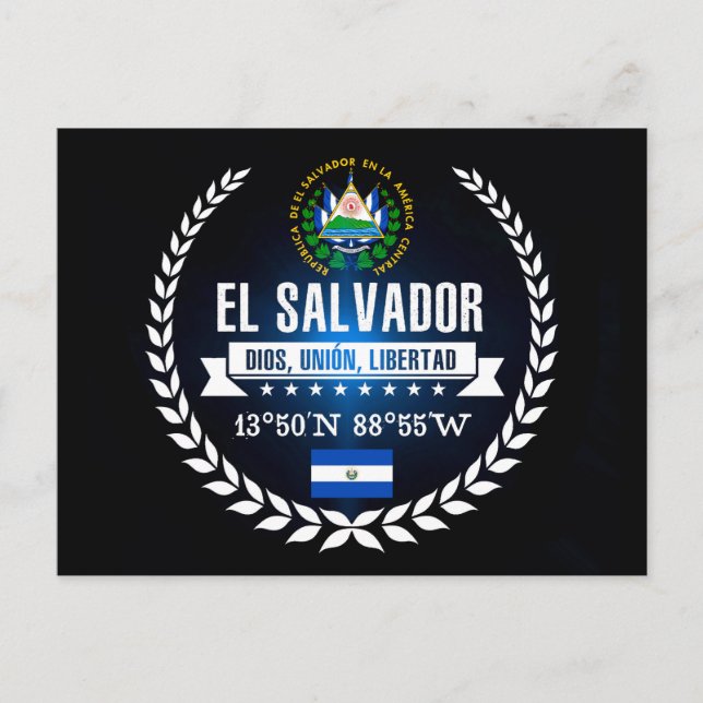 Postal El Salvador (Anverso)