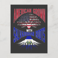 El salvadoreño americano remonta a la bandera de E