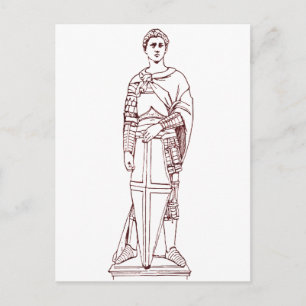 Postal El San Jorge de Donatello - Escultura del Renacimi
