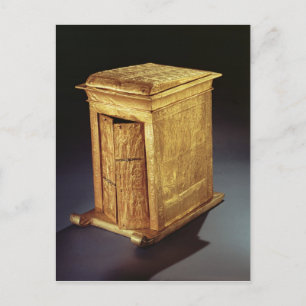 Postal El Santuario Dorado de Tutankamón  Nuevo Reino