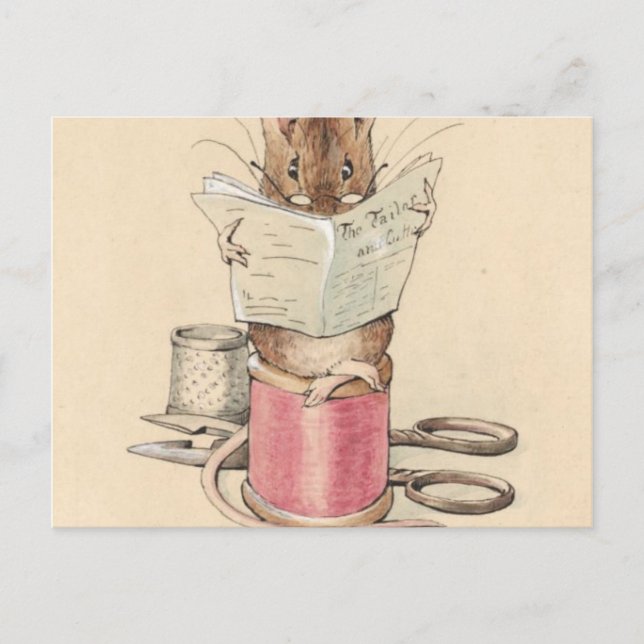 Postal El sastre De Gloucester - Frontispiece - Beatriz (Anverso)