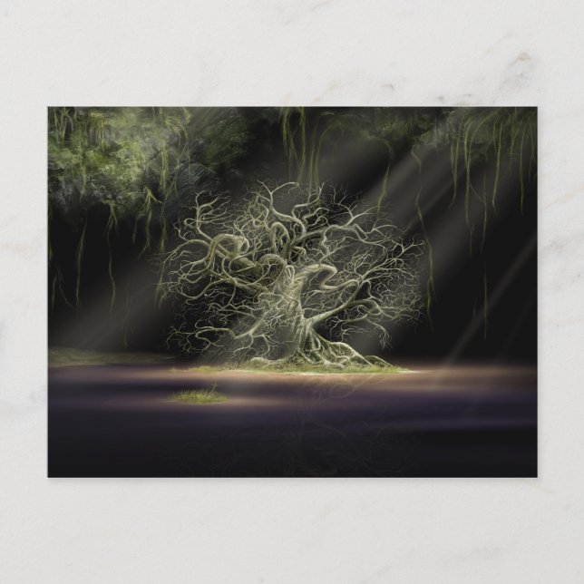 Postal El secreto 1 (Anverso)