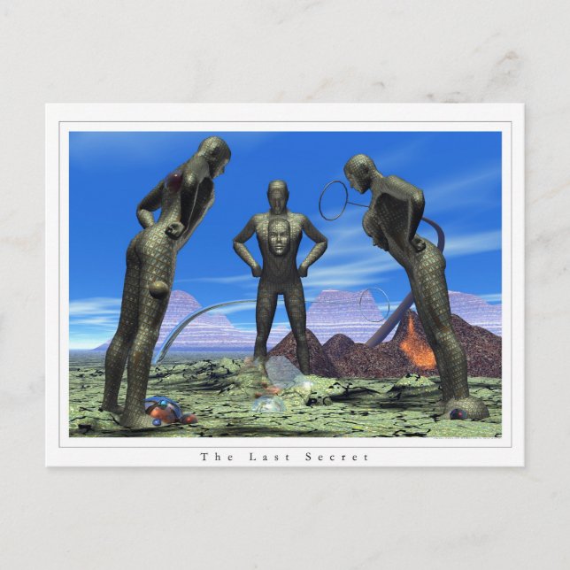 Postal El secreto del dernier (Anverso)