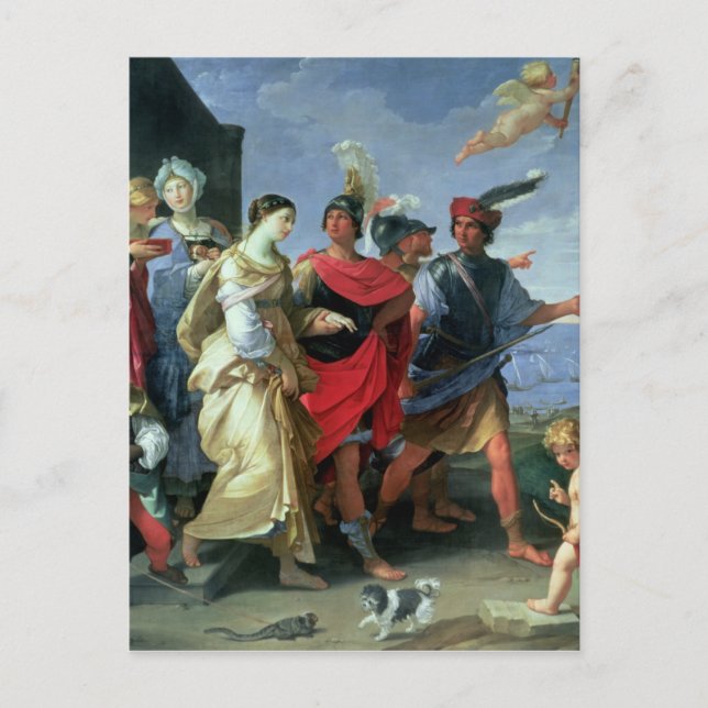 Postal El secuestro de Helen, c.1626-31 (Anverso)