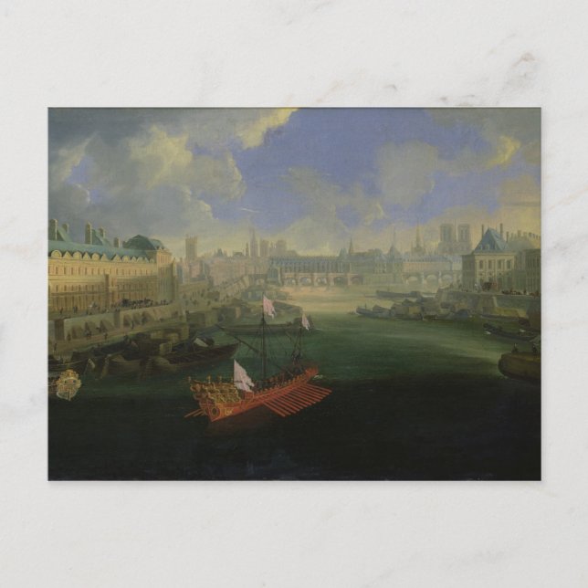 Postal El Sena del Río (Anverso)