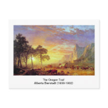 El sendero de Oregón, Albert Bierstadt