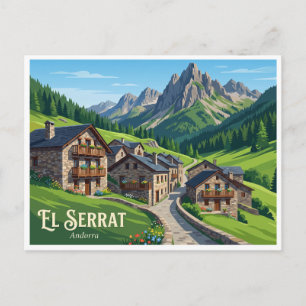 Postal El Serrat Andorra