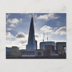 Postal El Shard y el South Bank de Londres