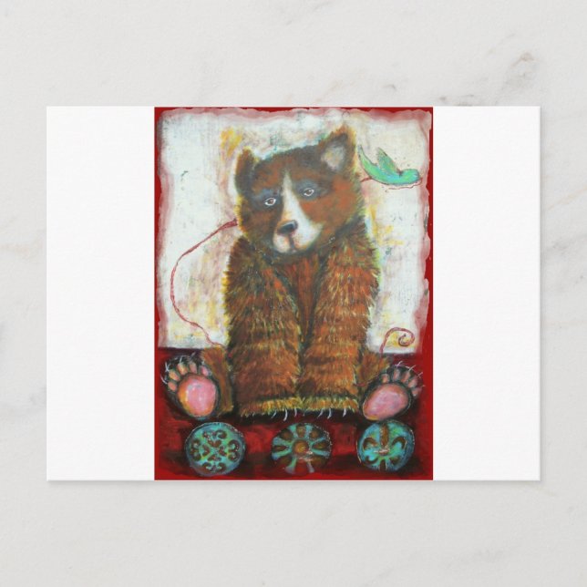 Postal El show (Anverso)