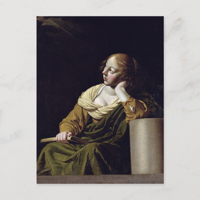 Postal El Sibyl eritreo (Anverso)