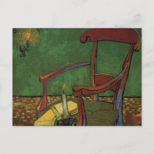 Postal El sillón de Paul Gauguin por Vincent van Gogh