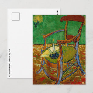 Postal El sillón de Paul Gauguin - Vincent van Gogh