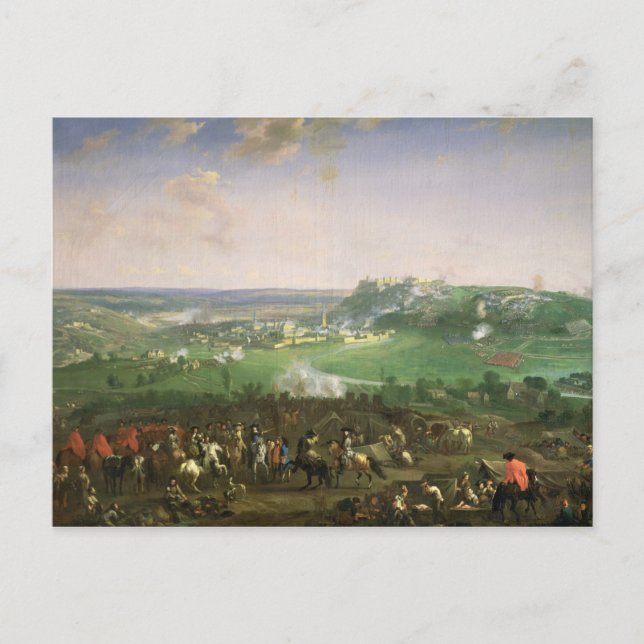 Postal El sitio de Namur, 1659 (Anverso)