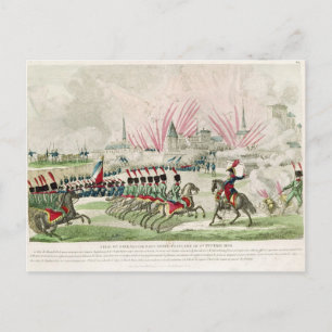 Postal El sitio de Zaragoza