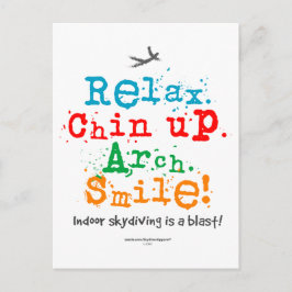 Postal ¡El Skydiving cubierto es una explosión!