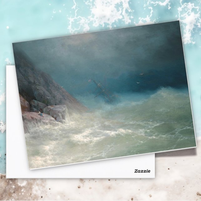 Postal El sobreviviente, Ivan Konstantinovich Aivazovsky (Subido por el creador)