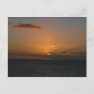 Postal El sol detrás de las nubes