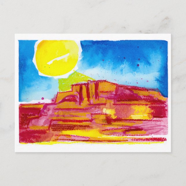 Postal El sol no brilla solo por ti (Anverso)