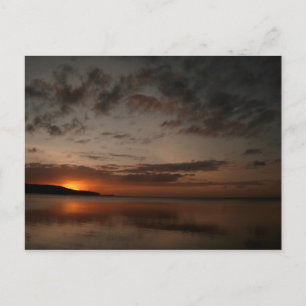 Postal El sol se pone en Guam