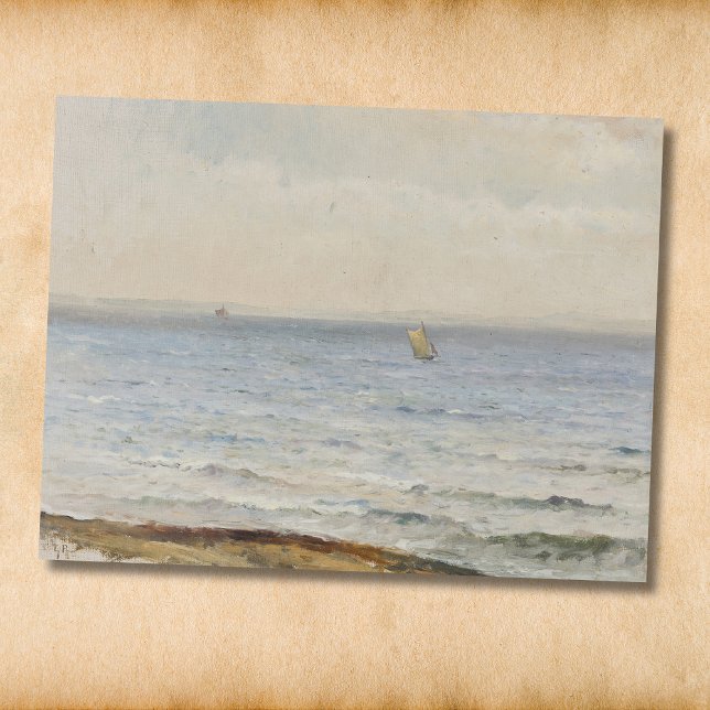 Postal El sonido - Vista desde Ven (1892) (Subido por el creador)