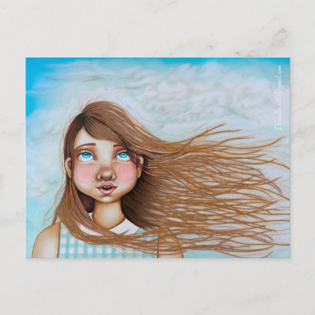 Postal _El SouNd del Viento_ (Anverso)