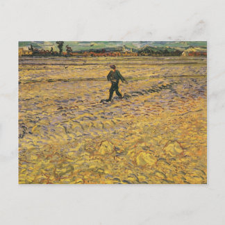 Postal El Sower, Vincent van Gogh