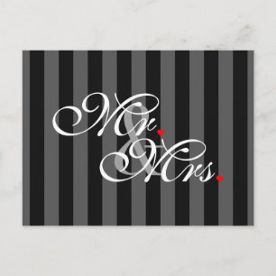 Postal El Sr. y la Sra. Husband Esposa Sus Nuevas Cameras