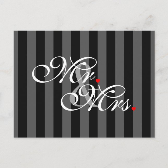 Postal El Sr. y la Sra. Husband Esposa Sus Nuevas Cameras (Anverso)