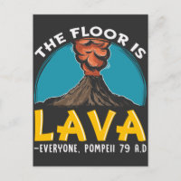 El Suelo Es El Volcán Lava Pompeya De Historia