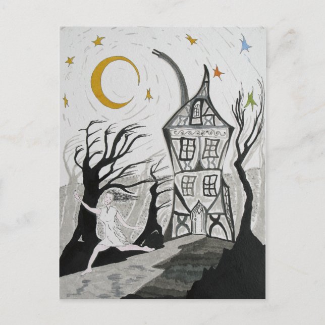 Postal El sueño (Anverso)