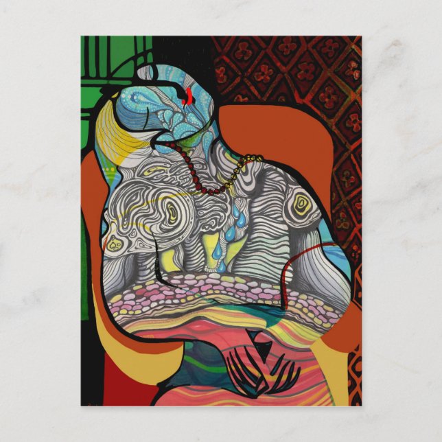 Postal El sueño (Anverso)