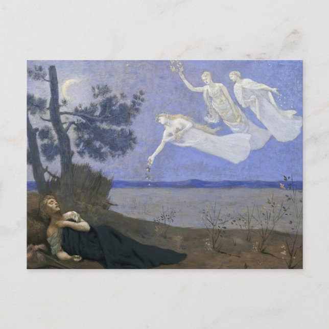 Postal El sueño (Anverso)