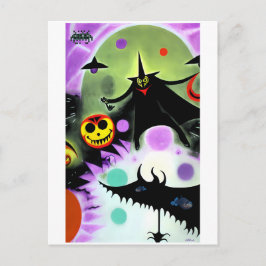 Postal El sueño de Halloween