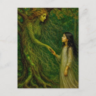 Postal "El sueño de Sylvaine" - Un momento para decir adi