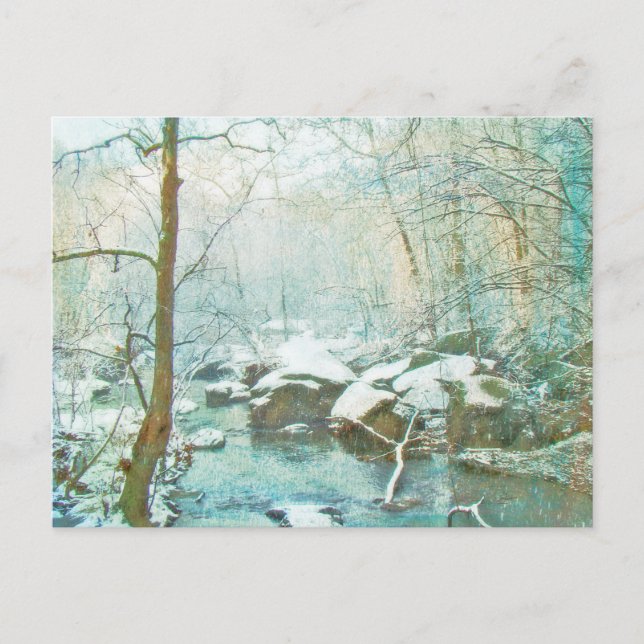 Postal El sueño de una noche de invierno (Anverso)