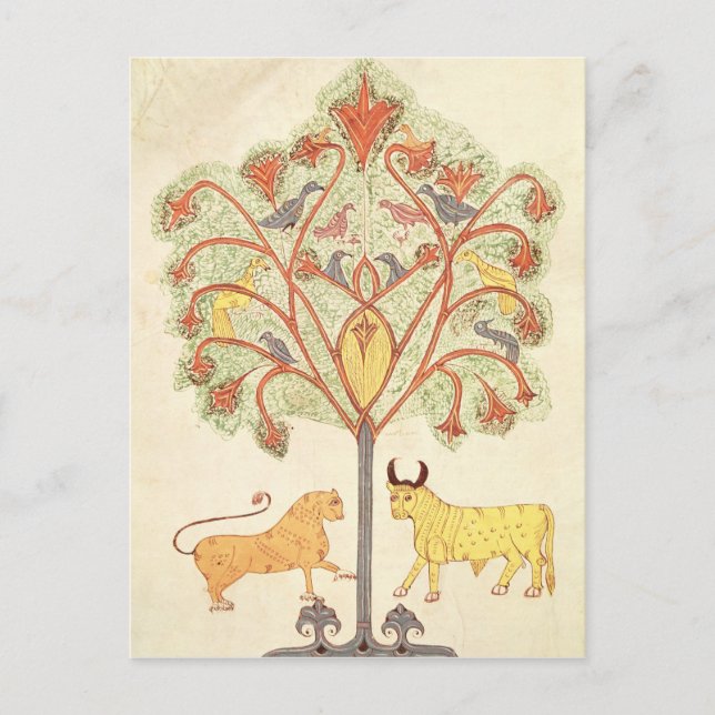 Postal El sueño del Nabucodonosor de la Biblia (Anverso)