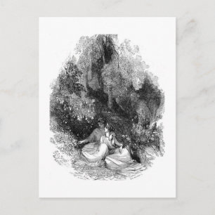 Postal El sueño nocturno de verano