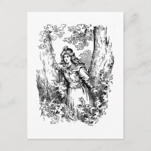 Postal El sueño nocturno de verano