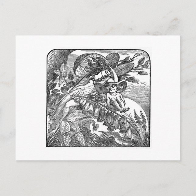 Postal El sueño nocturno de verano (Anverso)