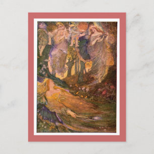 Postal El sueño nocturno de verano