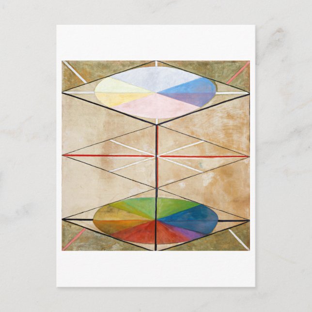 Postal El Swan Nº 23 | Hilma af Klint | (Anverso)