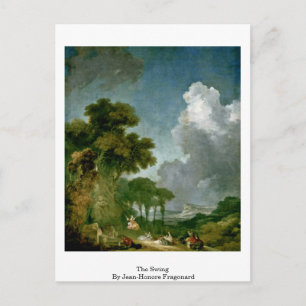 Postal El Swing De Jean-Honore Fragonard