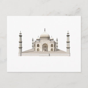 Postal El Taj Mahal: Modelo 3D: