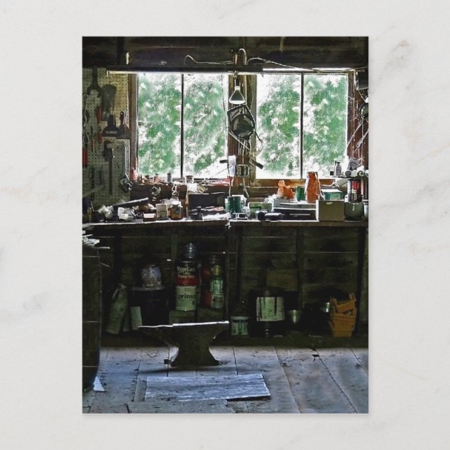 Postal El Taller (Anverso)