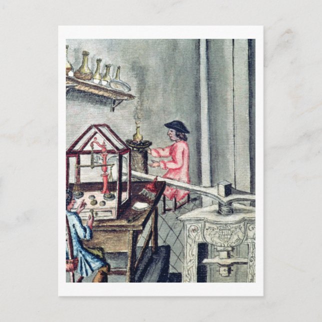 Postal El Taller de Silvermitos, de un Silvermith b (Anverso)