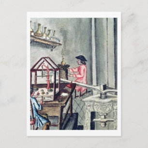 Postal El Taller de Silvermitos, de un Silvermith b