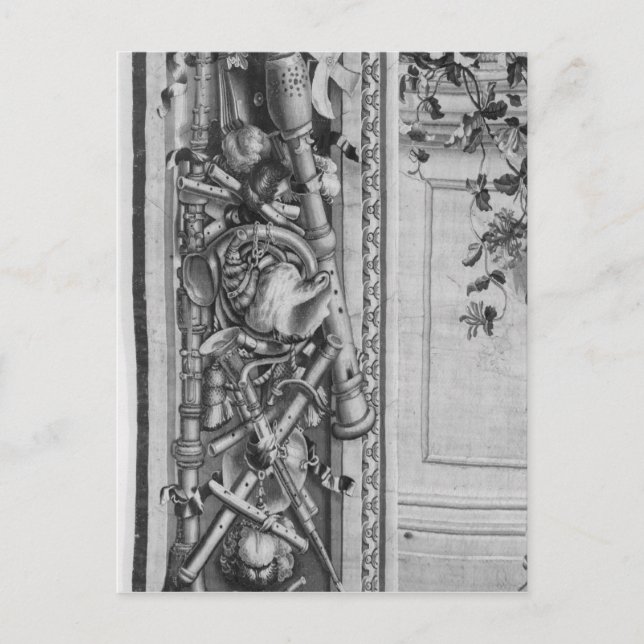 Postal El tapiz de las estaciones (Anverso)