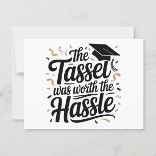 Postal El Tassel valió la pena el inconveniente - Graduac